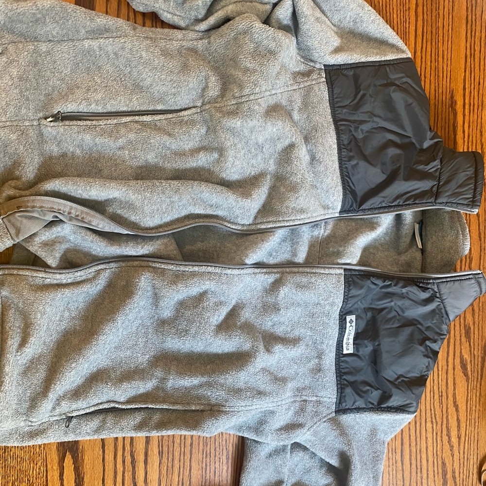 Columbia Gray and Black Women's Jacket
